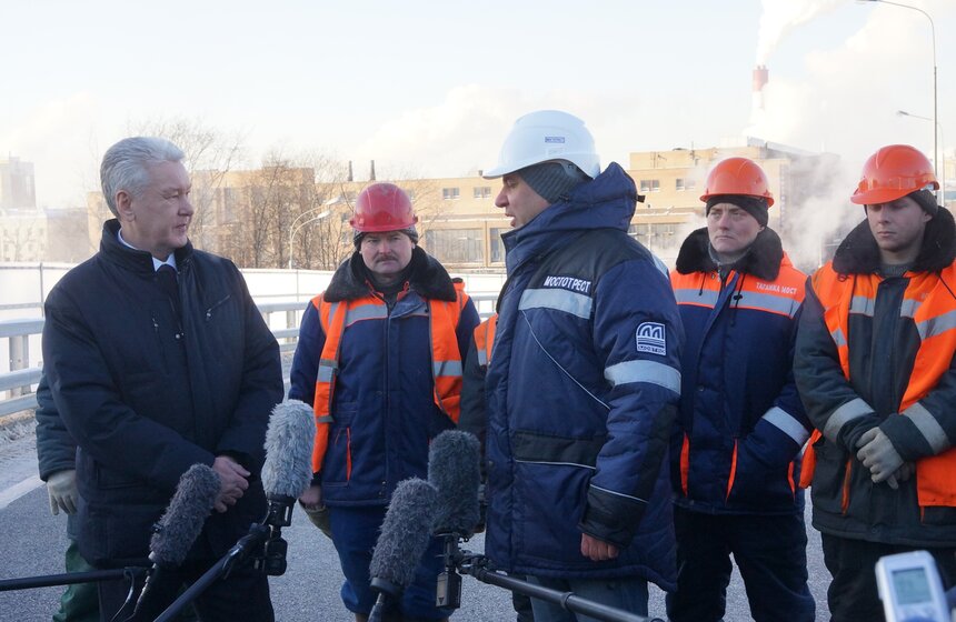 По двум новым эстакадам на шоссе Энтузиастов запустили движение 7 фото