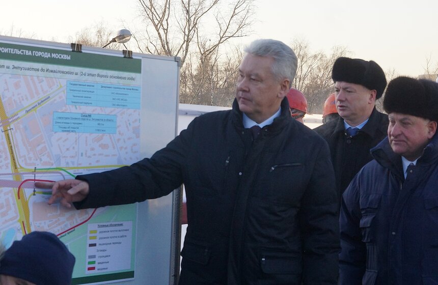 По двум новым эстакадам на шоссе Энтузиастов запустили движение 8 фото