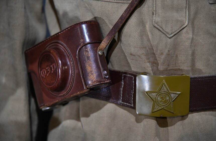 Выставка "Подвиг народа в объективе кинокамеры" открылась в Музее Победы 11 фото