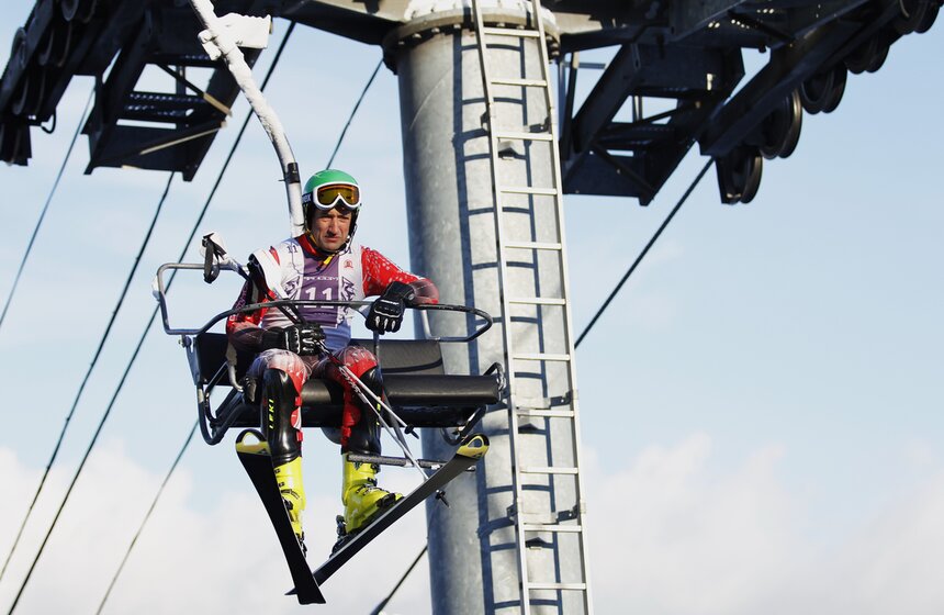 На Воробьевых горах прошел Чемпионат Москвы по слалому 10 фото