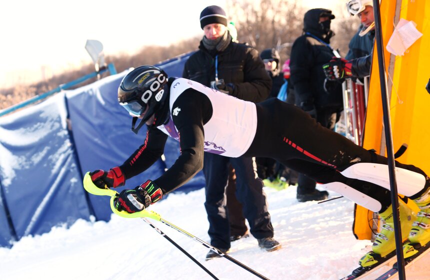 На Воробьевых горах прошел Чемпионат Москвы по слалому 6 фото