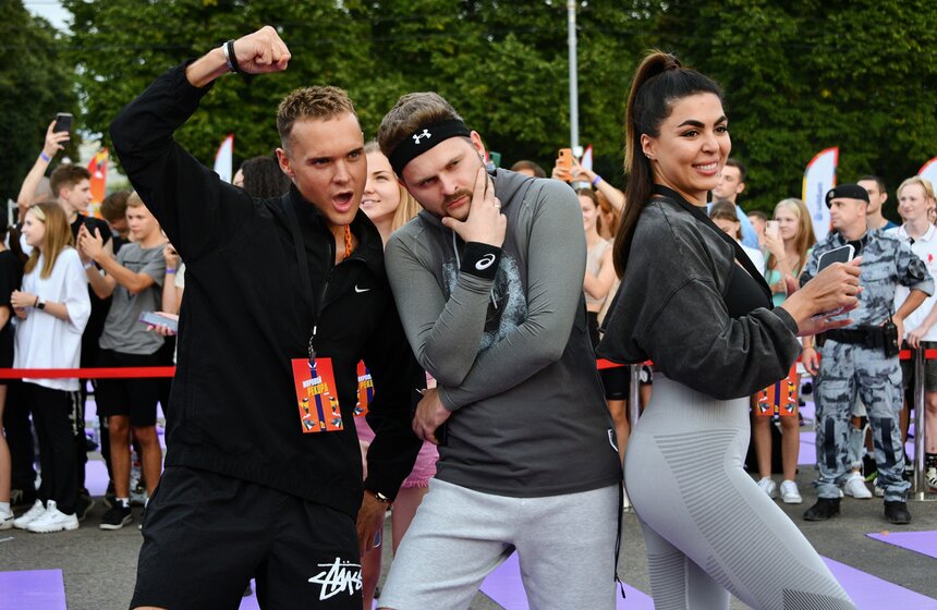 Более 5 тысяч спортсменов установили новый мировой рекорд в Парке Горького 6 фото