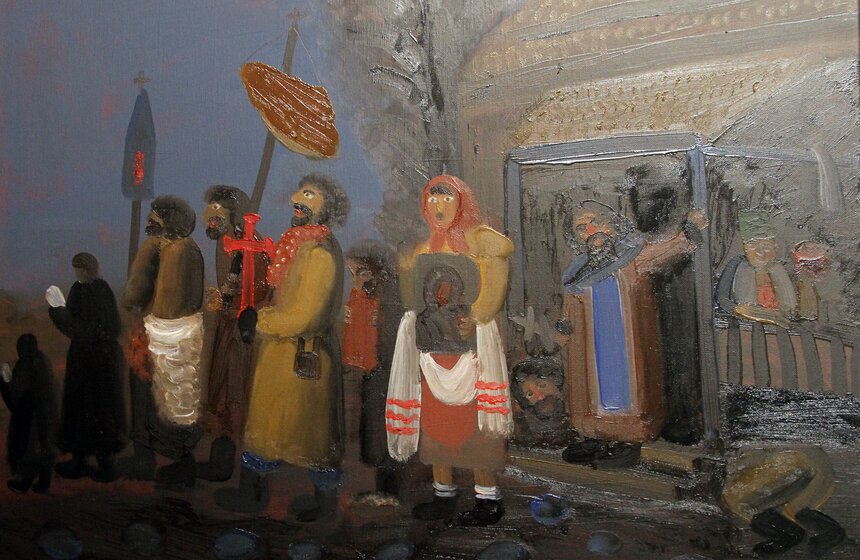 На "Винзаводе" открылась выставка художников Флоренских 14 фото