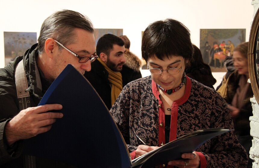 На "Винзаводе" открылась выставка художников Флоренских 10 фото