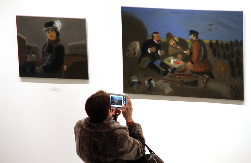 На "Винзаводе" открылась выставка художников Флоренских 6 фото