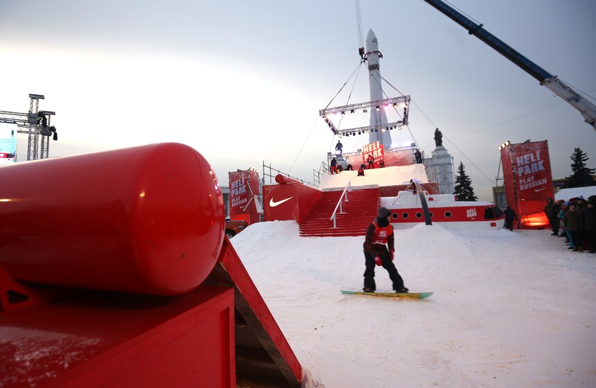 На ВВЦ состоялся турнир по сноуборду Helipark 6 фото