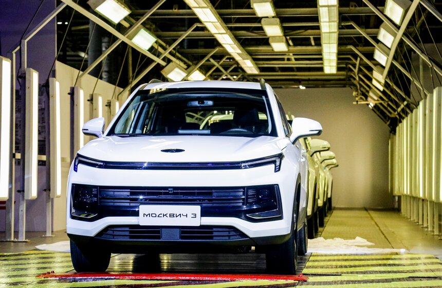 Продажи нового кроссовера "Москвич" начнутся в декабре 2022 года 6 фото