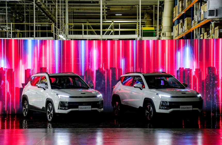 Продажи нового кроссовера "Москвич" начнутся в декабре 2022 года 5 фото