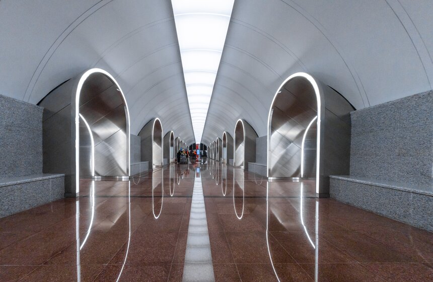 Собянин провел технический пуск северо-восточного участка БКЛ 9 фото