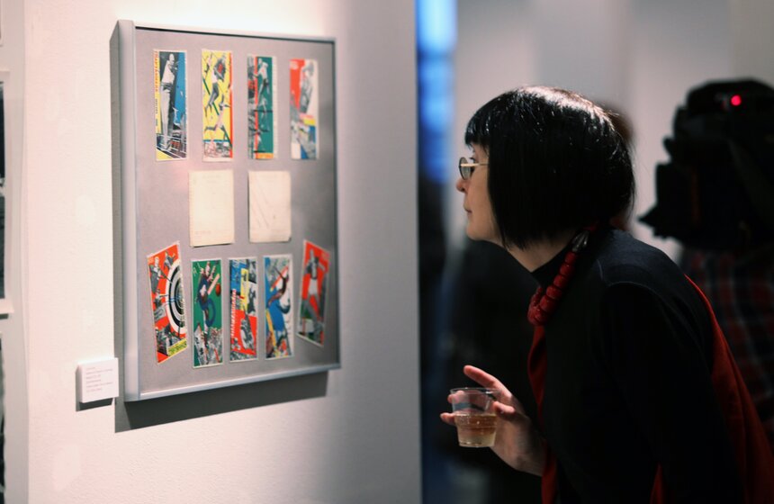 В галерее "Проун" открылась выставка "Спорткульт" 10 фото