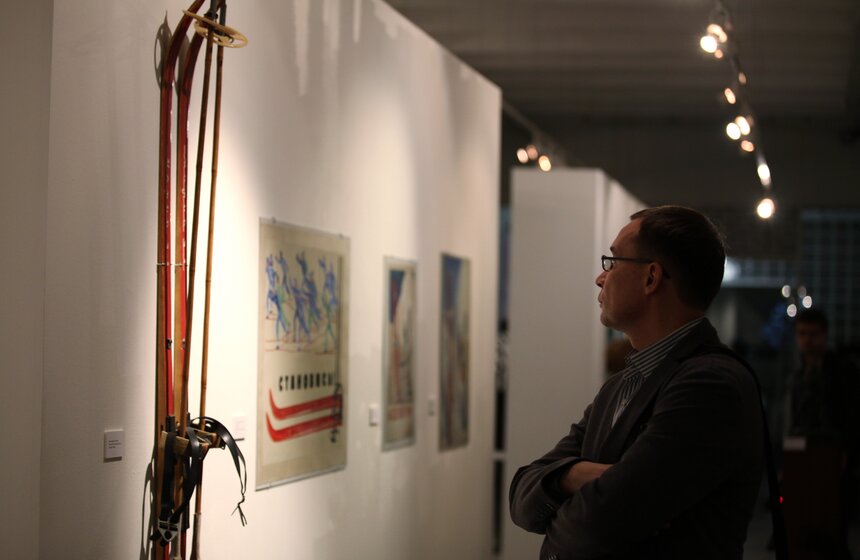 В галерее "Проун" открылась выставка "Спорткульт" 4 фото