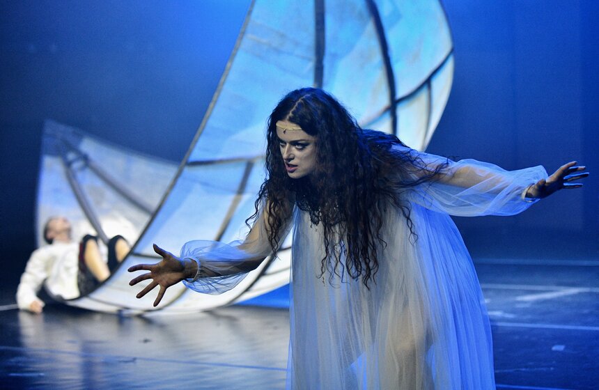 В Театре Романа Виктюка состоялся спектакль "Царь – девица" по поэме Марины Цветаевой 4 фото