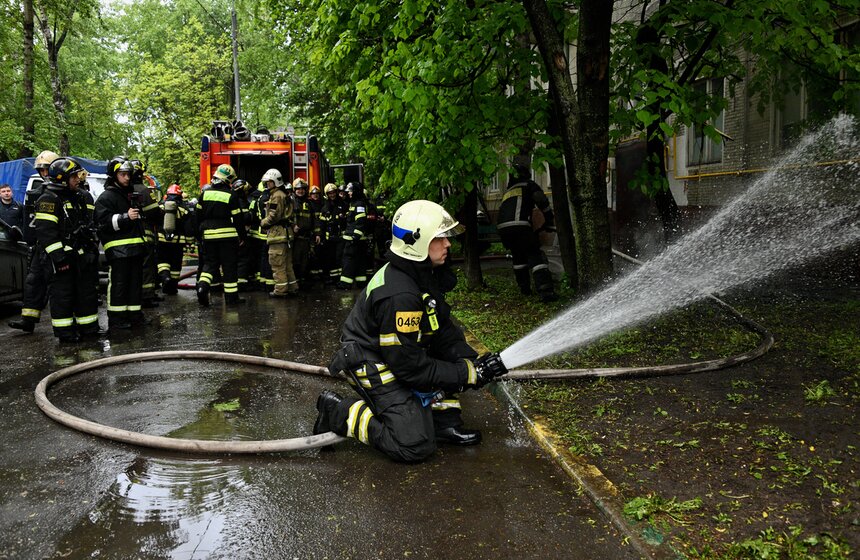 В Москве прошли инструкторско-методические сборы МЧС 17 фото