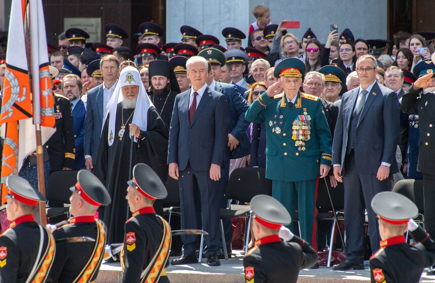 Собянин наградил лучшие кадетские классы Москвы 15 фото