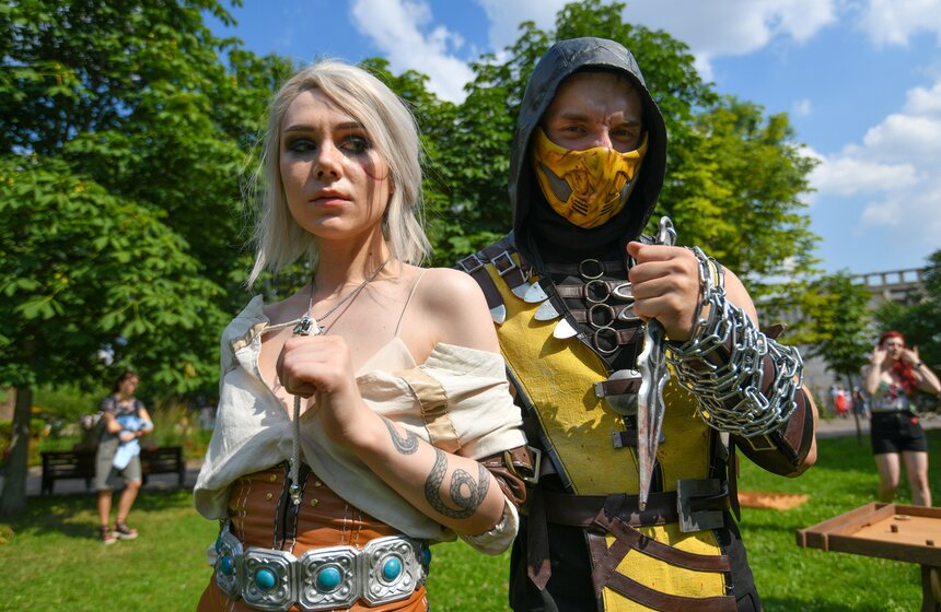 В Парке Горького проходит фестиваль VK Fest 12 фото