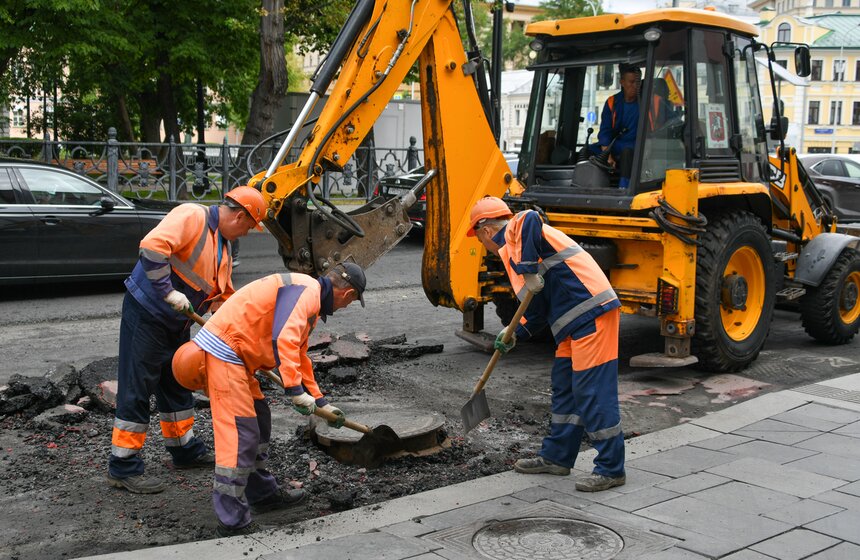 Около 16 млн квадратных метров асфальта обновили в Москве 4 фото