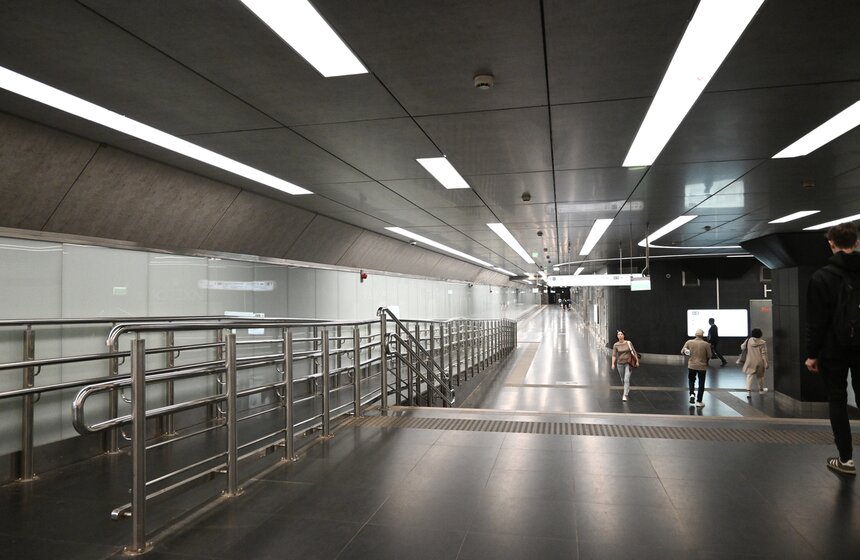 Десятиполосная эстакада в районе станции МЦК "Нижегородская" готова на 65% 7 фото