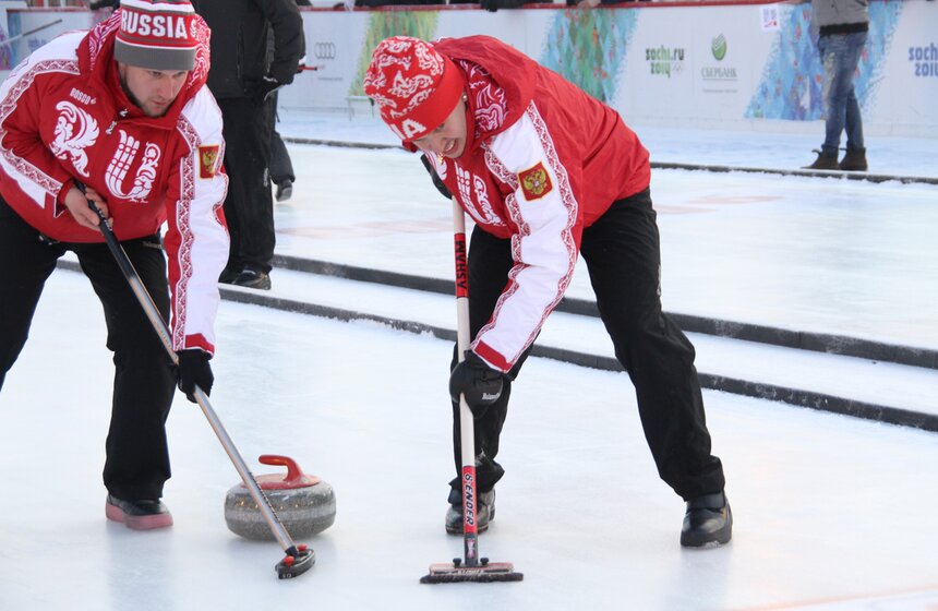 На ГУМ-катке завершился этап мирового тура по керлингу 12 фото