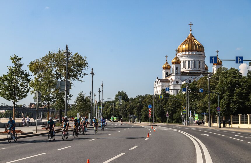 В Москве прошла велогонка La Strada 12 фото