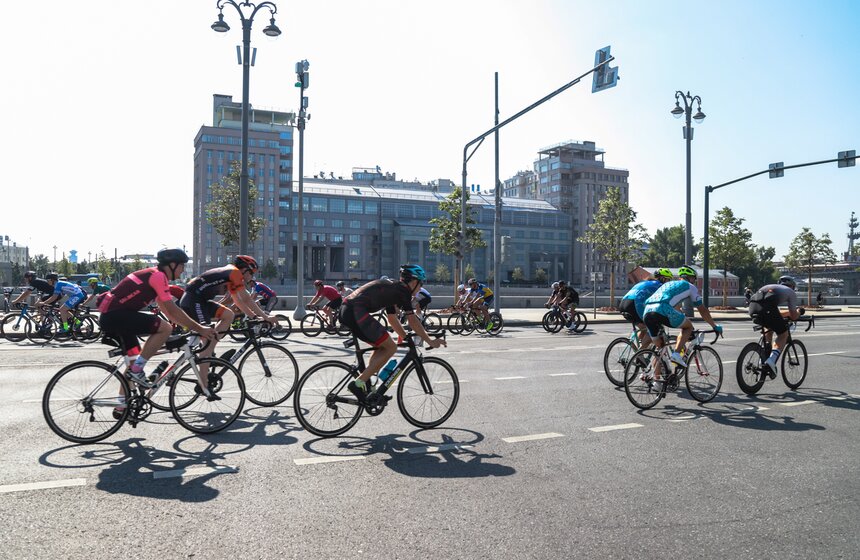 В Москве прошла велогонка La Strada 14 фото