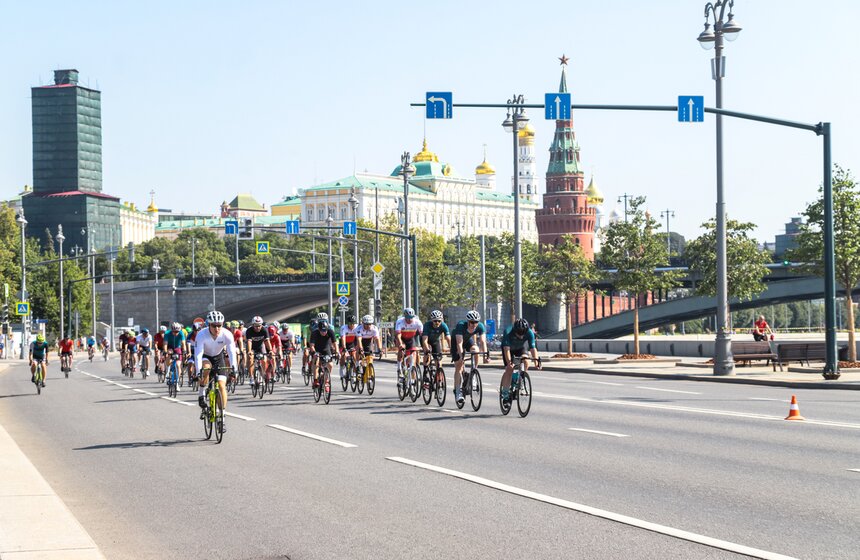 В Москве прошла велогонка La Strada 15 фото