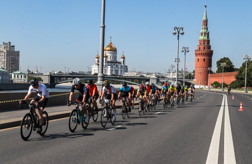 В Москве прошла велогонка La Strada 9 фото