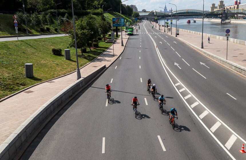 В Москве прошла велогонка La Strada 22 фото