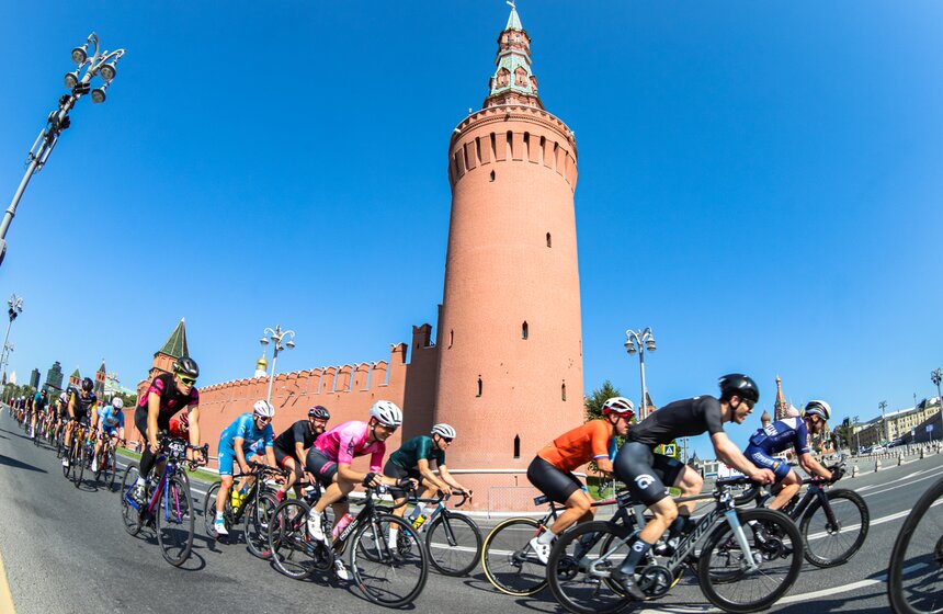 В Москве прошла велогонка La Strada 4 фото