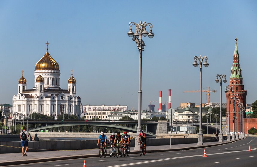В Москве прошла велогонка La Strada 1 фото