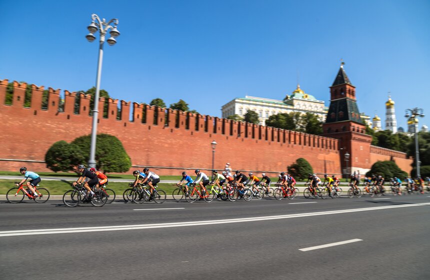 В Москве прошла велогонка La Strada 10 фото
