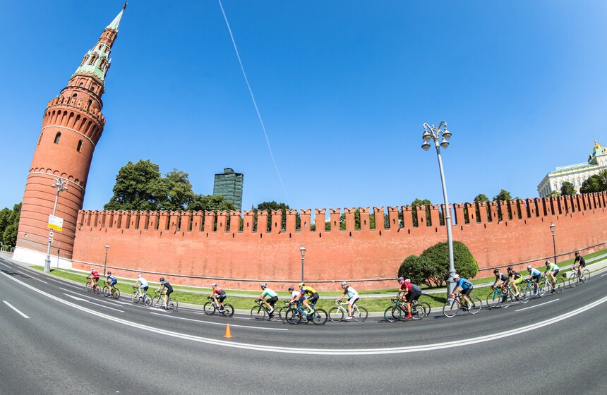 В Москве прошла велогонка La Strada 6 фото