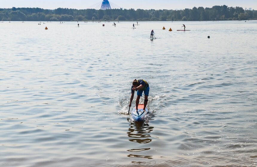 В Строгино завершился чемпионат Москвы по SUP 2022 7 фото