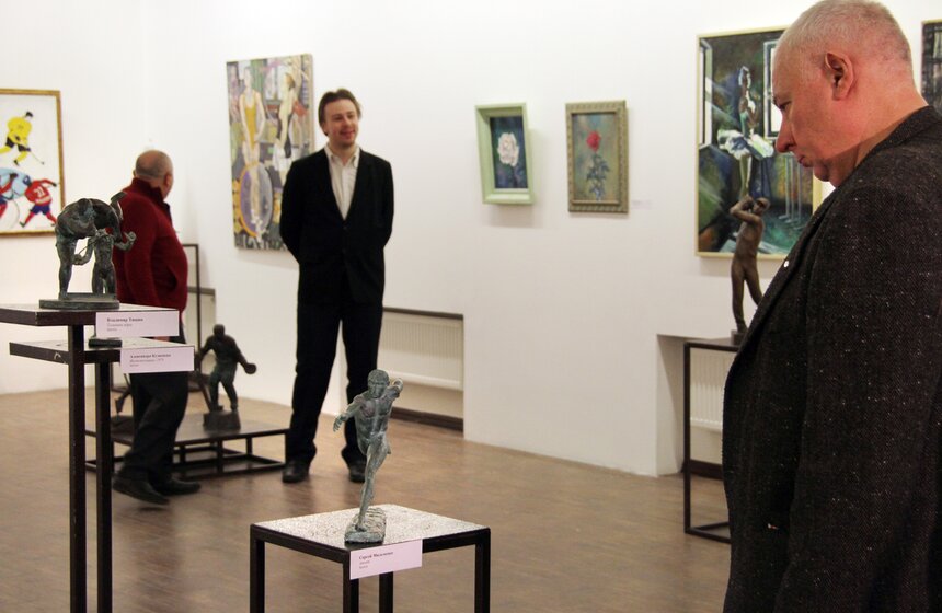 В столице открылась выставка "Искусство - природа - спорт" 1 фото