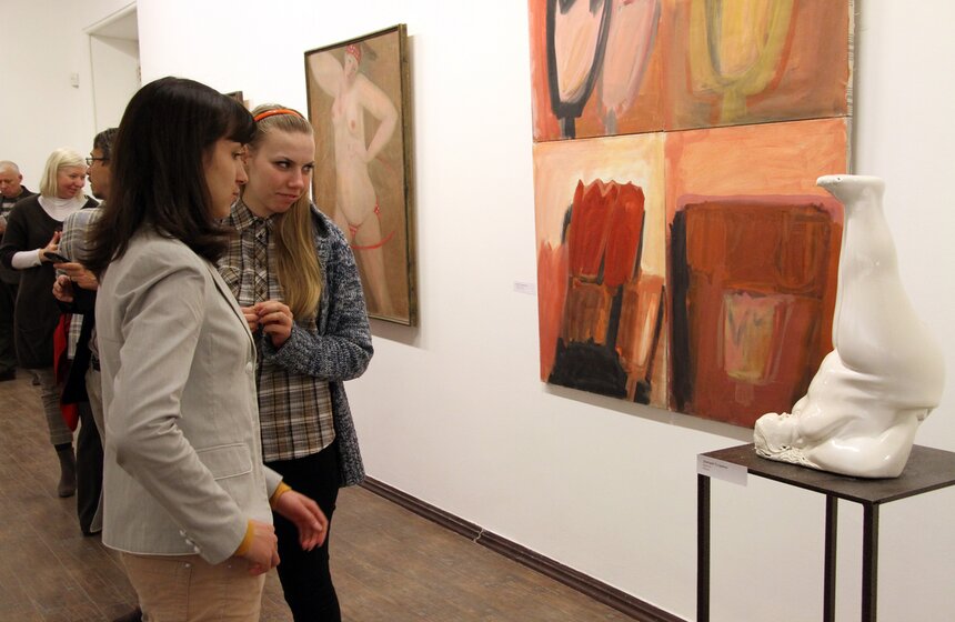 В столице открылась выставка "Искусство - природа - спорт" 12 фото