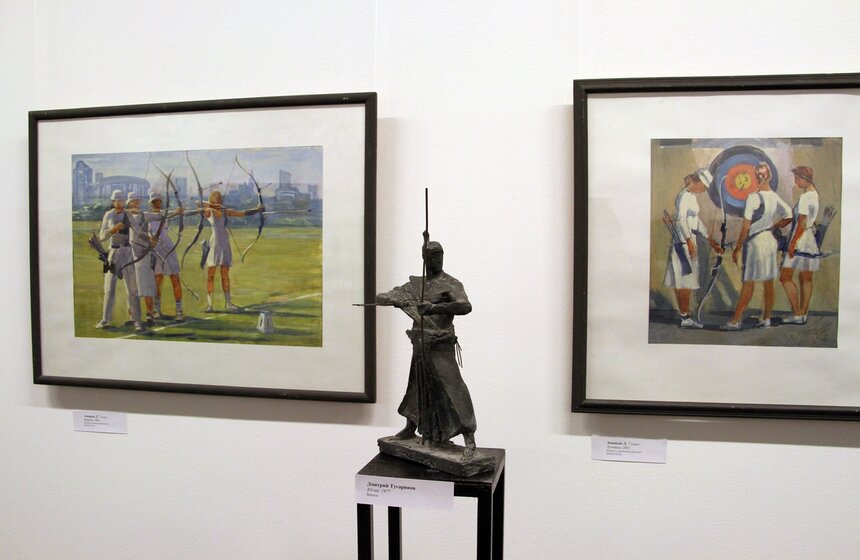 В столице открылась выставка "Искусство - природа - спорт" 11 фото