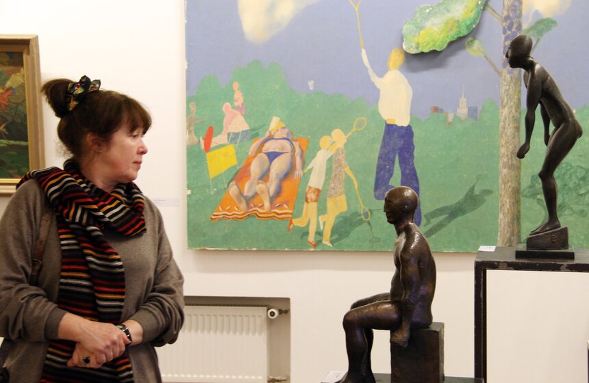 В столице открылась выставка "Искусство - природа - спорт" 13 фото