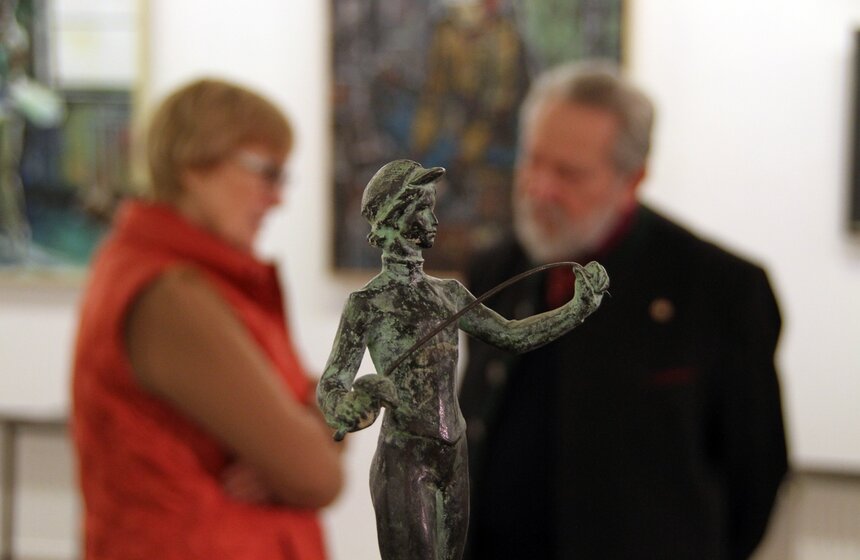 В столице открылась выставка "Искусство - природа - спорт" 15 фото