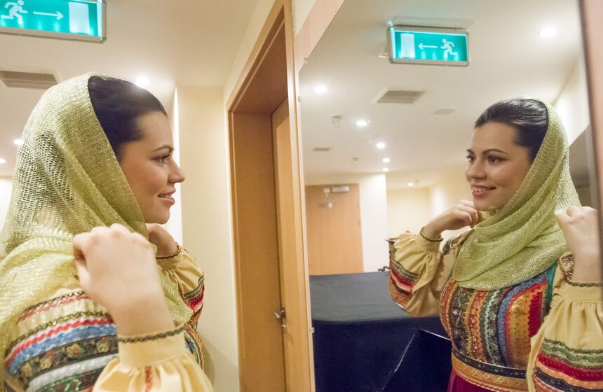 В Доме Музыки выступил хор Сретенского монастыря 12 фото