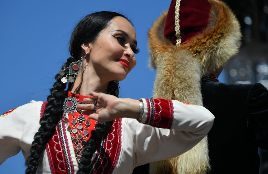 В Москве прошел "Сабантуй-2022" 5 фото