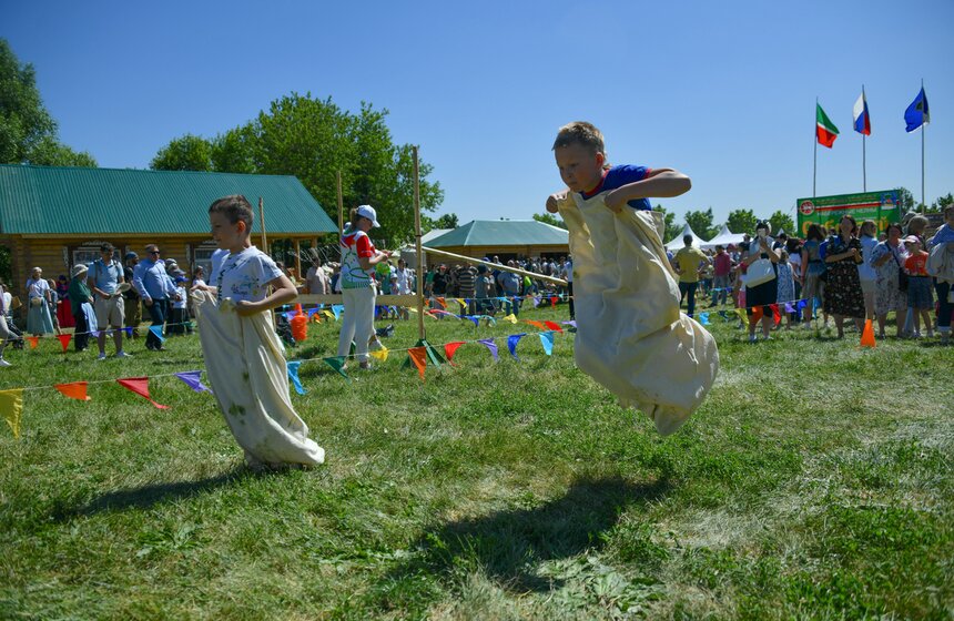 В Москве прошел "Сабантуй-2022" 6 фото