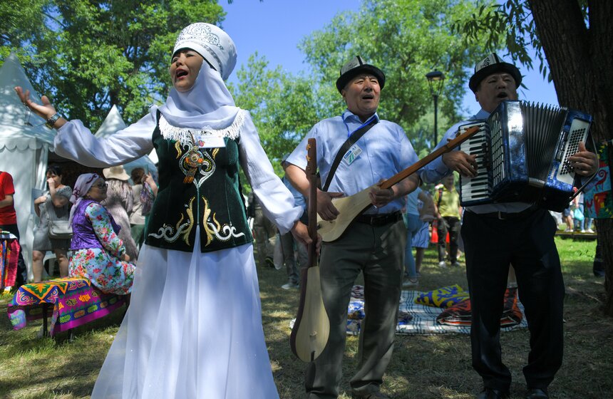 В Москве прошел "Сабантуй-2022" 19 фото