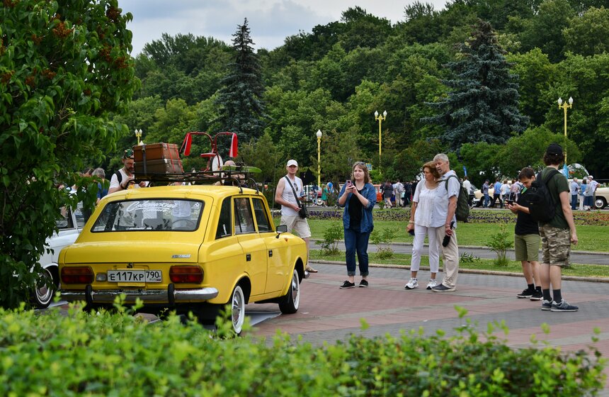 Фестиваль "Ретрорейс" прошел в Москве 3 фото