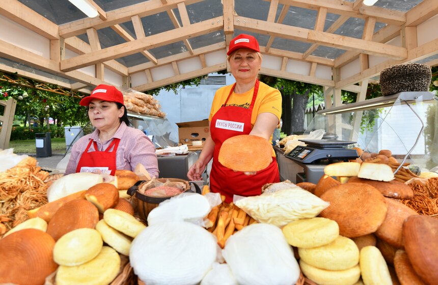 Гастрономический фестиваль "Вкусы России" стартовал в Москве 15 фото