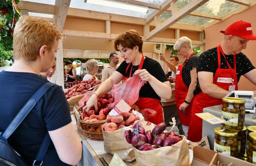 Гастрономический фестиваль "Вкусы России" стартовал в Москве 19 фото