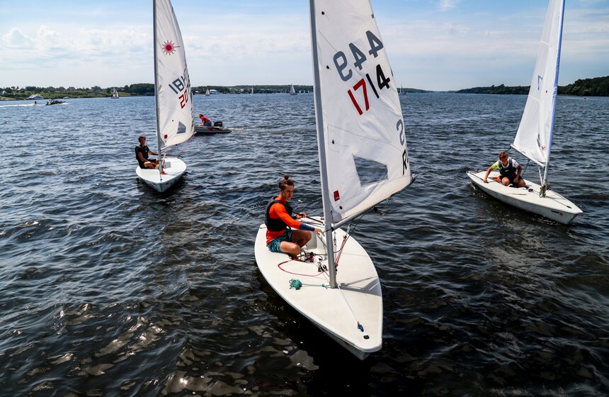 Чемпионат Московской области по парусному спорту состоялся на Пироговском водохранилище 14 фото