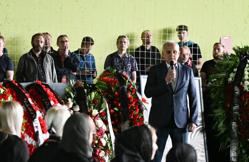 В Москве простились с бывшим тренером сборной России Георгием Ярцевым 9 фото