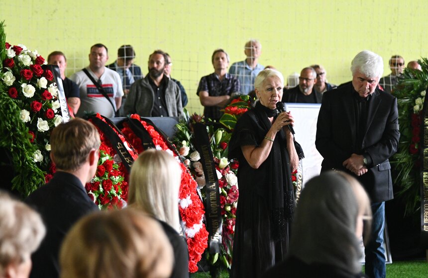 В Москве простились с бывшим тренером сборной России Георгием Ярцевым 24 фото