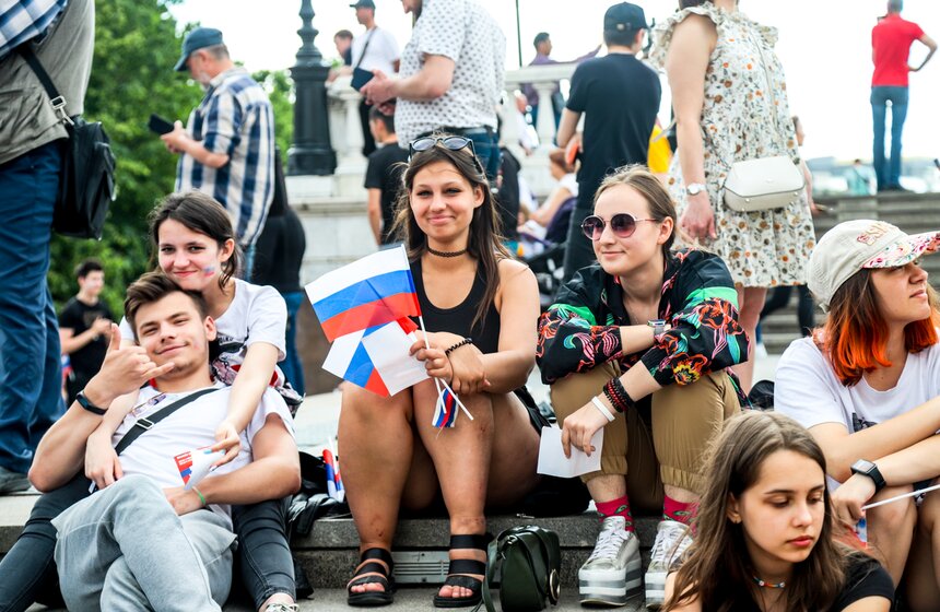 В Москве прошли празднования по случаю Дня России 3 фото