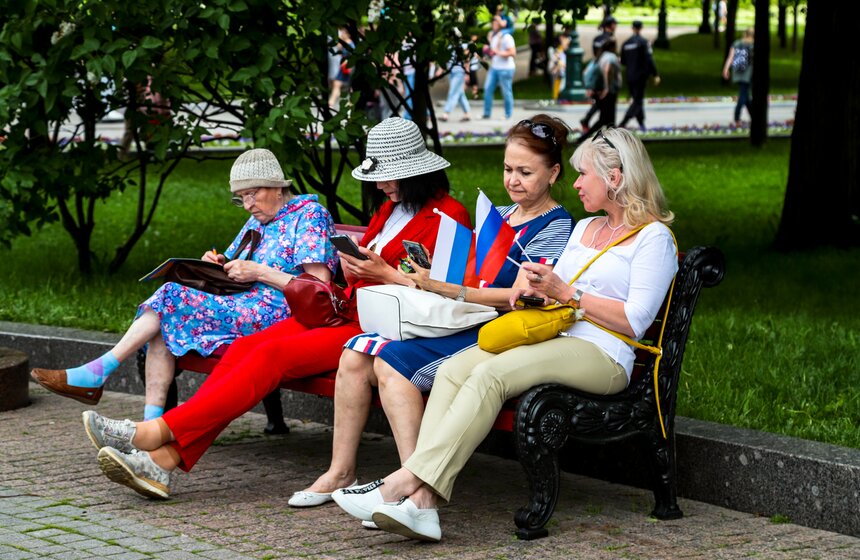 В Москве прошли празднования по случаю Дня России 7 фото