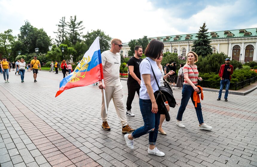В Москве прошли празднования по случаю Дня России 9 фото